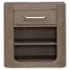 Bendfield Burnished Clay 1 Drawer Nightstand with USB Charging