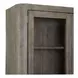 South Bend Burnished Clay 2 Door Bunching Display Cabinet with LED