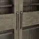 South Bend Burnished Clay 2 Door Bunching Display Cabinet with LED