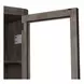 South Bend Burnished Clay 2 Door Bunching Display Cabinet with LED