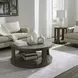 South Bend Burnished Clay Round Occasional Table Set