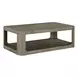 South Bend Burnished Clay Rectangular Cocktail Table