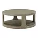 South Bend Burnished Clay Round Occasional Table Set