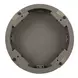 South Bend Burnished Clay and Beige Round Concrete Top Chairside Table