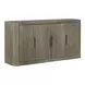 South Bend Burnished Clay 4 Door Concrete Top Server