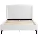 Mosby White King Platform Bed