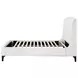 Mosby White King Platform Bed