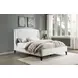 Mosby White Queen Platform Bed