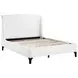 Mosby White Queen Platform Bed