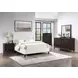 Mosby White Queen Platform Bed