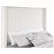 Natasha Cream California King Upholstered Platform Bed with Nailhead Trim