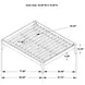 Hounslow White Full Platform Bed
