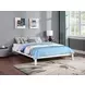 Hounslow White Queen Platform Bed