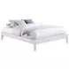 Hounslow White Queen Platform Bed