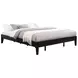 Hounslow Black King Platform Bed