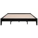 Hounslow Black King Platform Bed