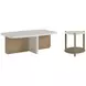 Elements Vanilla Accent Occasional Table Set