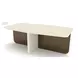 Elements Vanilla Accent Cocktail Table