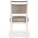 Elements Vanilla Rope Back Chair Set of 2
