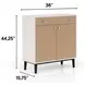 Elements Vanilla Bar Cabinet