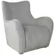 Elements Zinc Swivel Accent Chair
