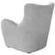 Elements Zinc Swivel Accent Chair