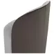 Opaline Belfast Heather Gray and Meg Ash Upholstered Swivel Dining Chair