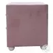 Reggie Pink Fabric 2 Drawer Nightstand