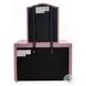 Reggie Pink Fabric 6 Drawer Dresser