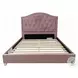 Reggie Pink Fabric Full Upholstered Panel Bed