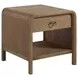 Aurora Latte Waterfall Occasional Table Set