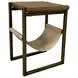 Aurora Latte Sling Chairside Table