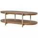Aurora Latte Bridges Cocktail Table