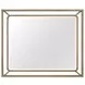 Aurora Latte Wood and Metal Mirror