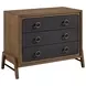 Aurora Latte Upholstered and Leather Panel Bedroom Set