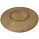 Aurora Latte Round Dining Room Set with Lazy Susan