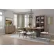 Aurora Latte Cresent Chair Set of 2