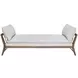 Aurora Stone White and Latte Daybed