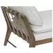 Aurora Stone White and Latte Daybed