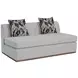 Aurora Light Gray Channel Living Room Set