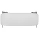 Aurora Ivory 85" Dreamy Rounded Sofa