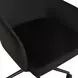 Sydney Black Performance Fabric Upholstered Swivel Desk Chair