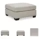 Mahoney Pebble Oversized Accent Ottoman