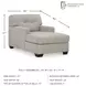 Mahoney Pebble Chaise