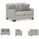 Mahoney Pebble 53" Loveseat