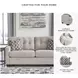 Mahoney Pebble Full 75" Sofa Sleeper