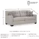 Mahoney Pebble Full 75" Sofa Sleeper
