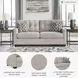 Mahoney Pebble 75" Sofa