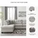 Mahoney Pebble 2 Piece LAF Chaise Sectional