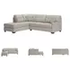 Mahoney Pebble 2 Piece LAF Chaise Sectional